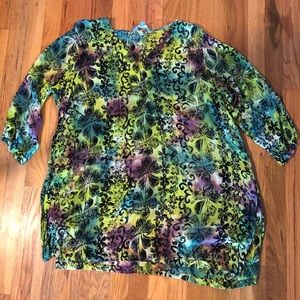 Blue Ginger tunic xxl